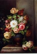 unknow artist Floral, beautiful classical still life of flowers.079 USA oil painting artist